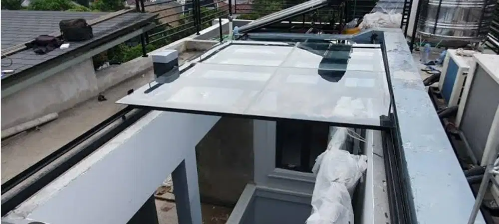 Kanopi sliding otomatis