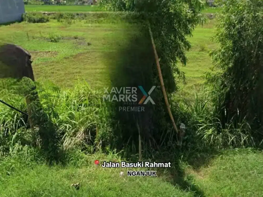 Lahan Lokasi Strategis Di Jalan Basuki Rahmad, Warujayeng Kabupaten Nganjuk