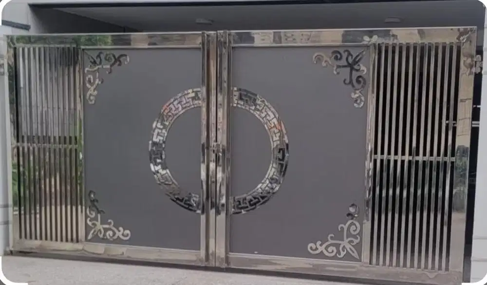 Pagar stainles moderen