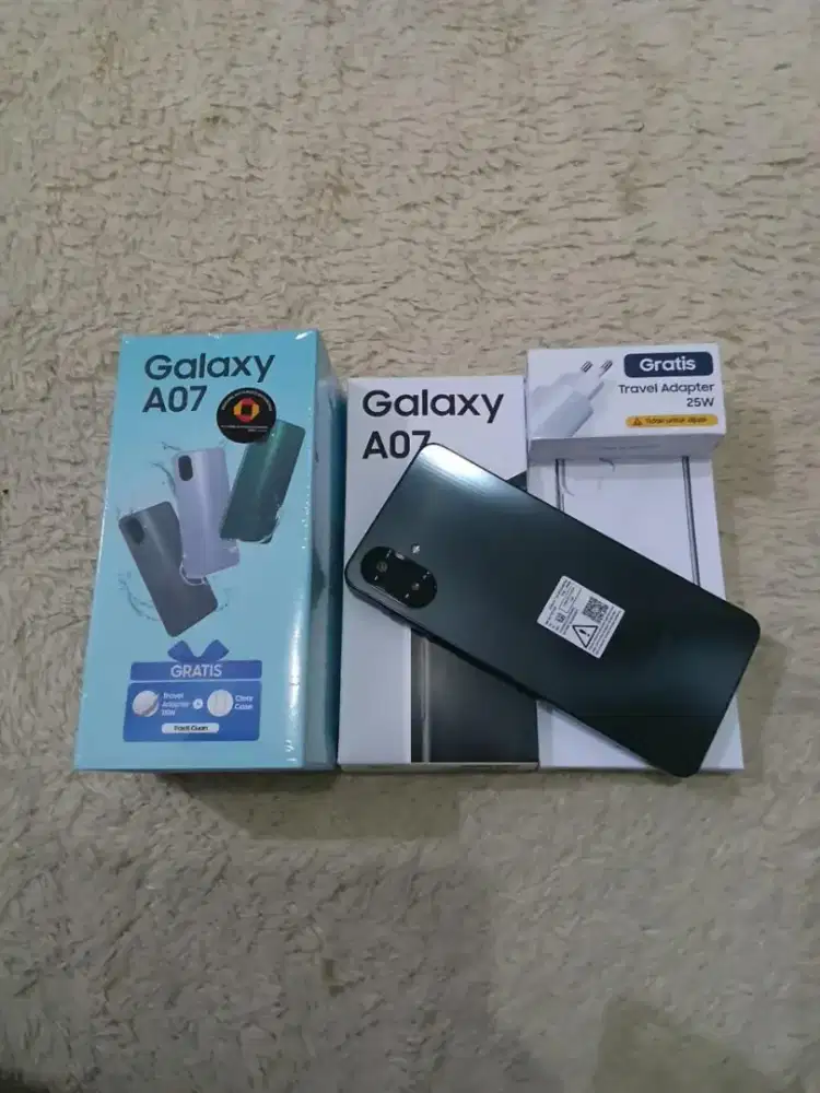 Samsung galaxy A07 4/64 GB hitam