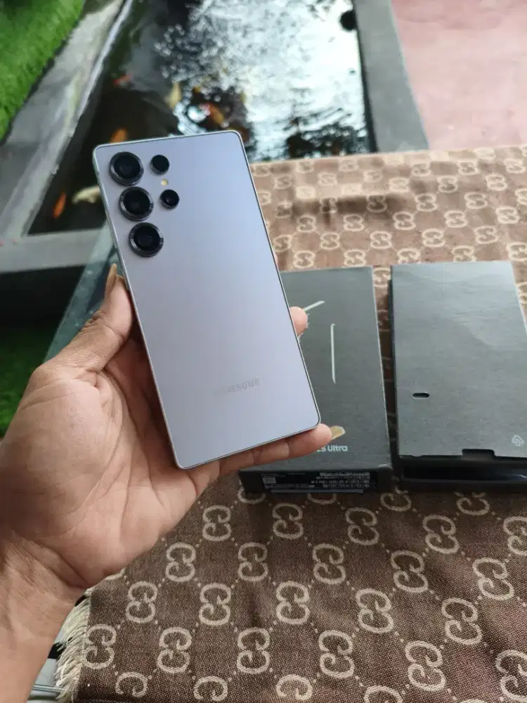 Samsung galaxy s25 ultra 12/1 tb fullset Resmi sein siap pakai