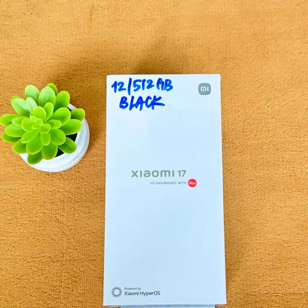 Xiaomi 17 12/512 GB resmi new bnib