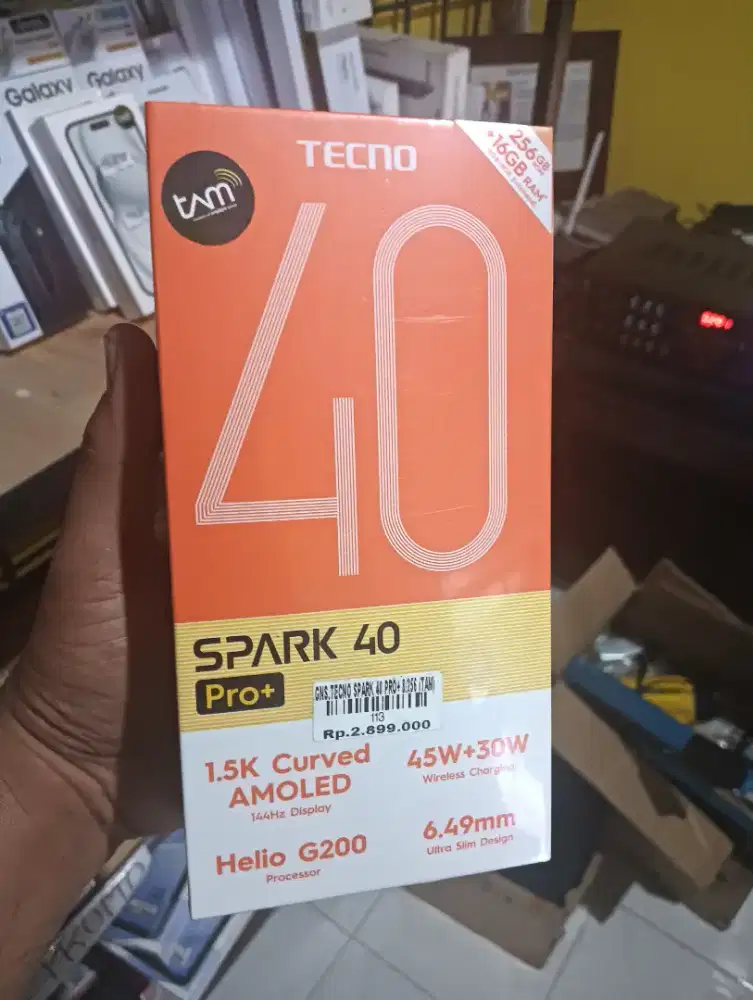 TECNO SPARK 40 PRO PLUS 8/256 | ATLANTIS DAHSYAT