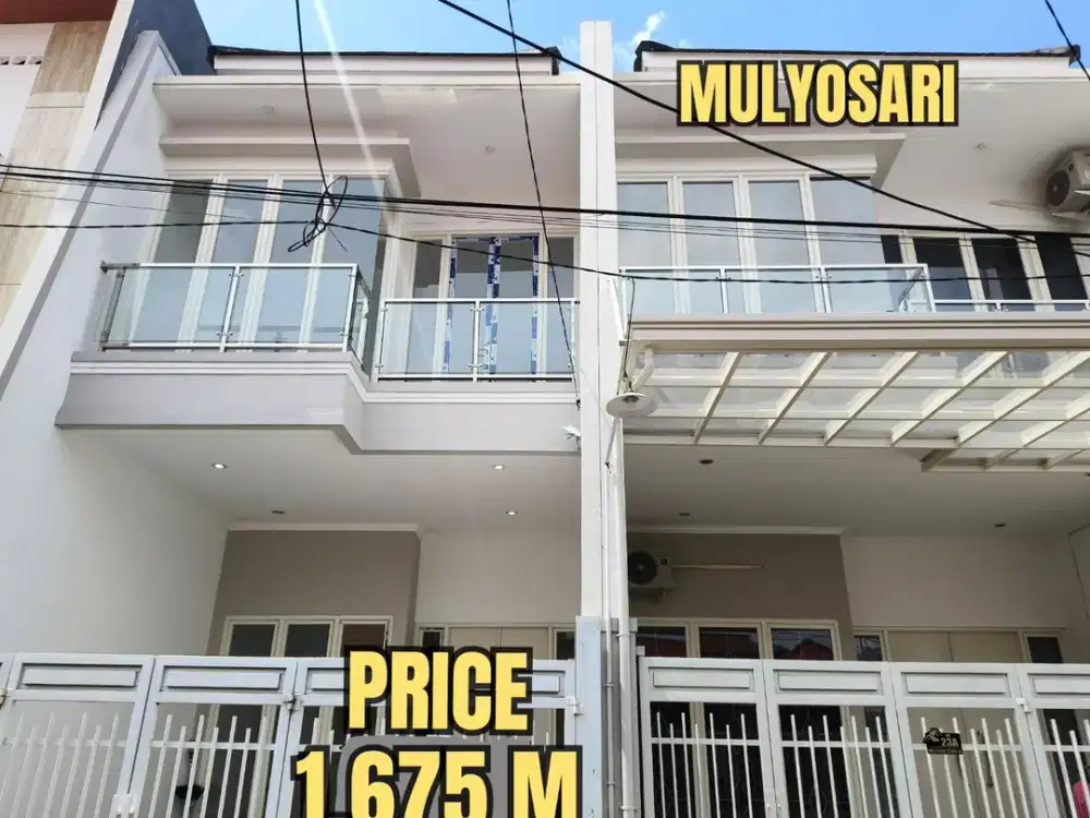 ‼️SISA 1 UNIT‼️RUMAH MINIMALIS BARU GRESS MULYOSARI SURABAYA TIMUR. DEKAT SUTOREJO, BABATAN PANTAI, ITS, UNAIR, UWK, MERR, PAKUWON CITY