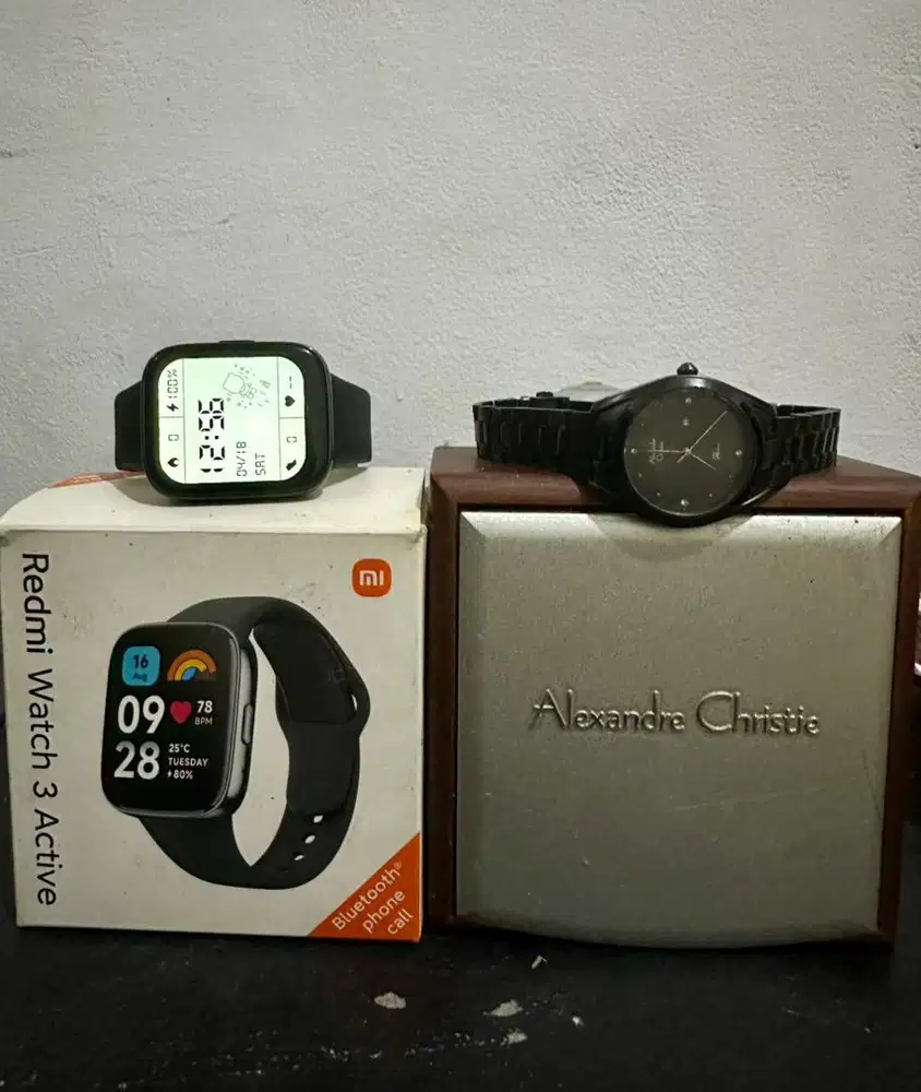 Redmi watch 3 active dan Alexander Christie ori