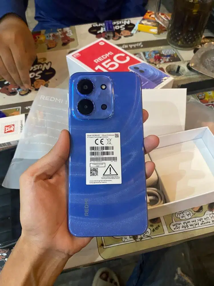 Redmi 15c 8/256 Lengkap ori Nominus