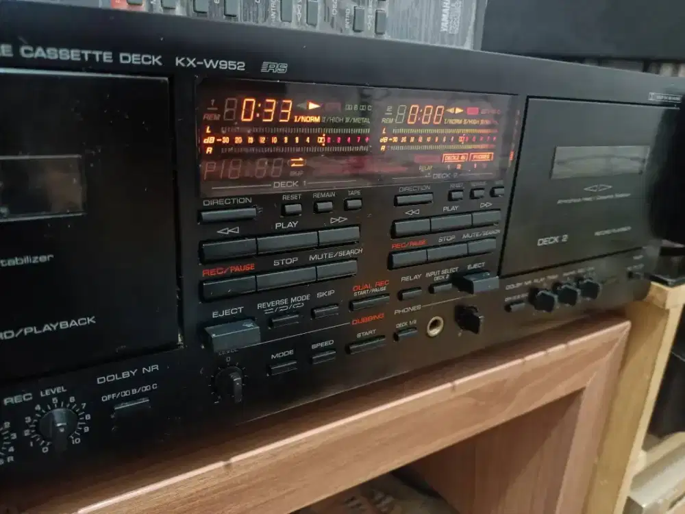 Tape deck yamaha vintage
