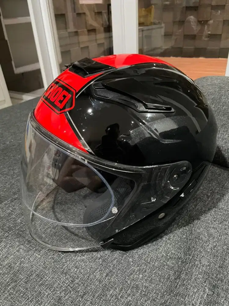 Shoei J Cruise II black red