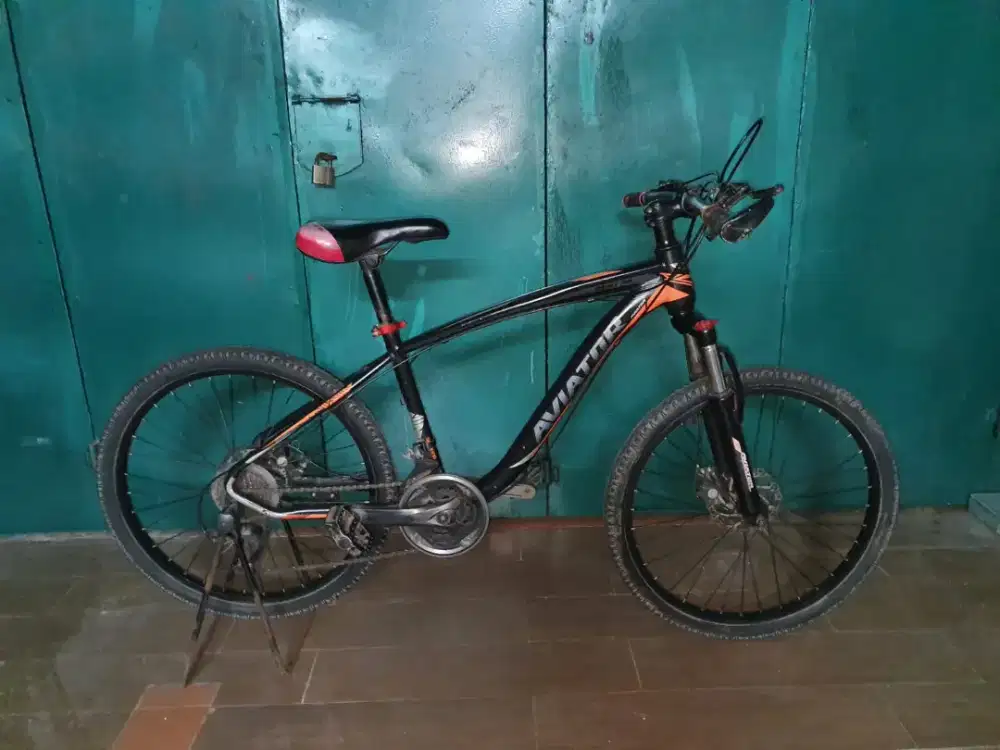 Jual butuh sepeda MTB Aviator UK 24 gigi 3x8 speed fungsi normal