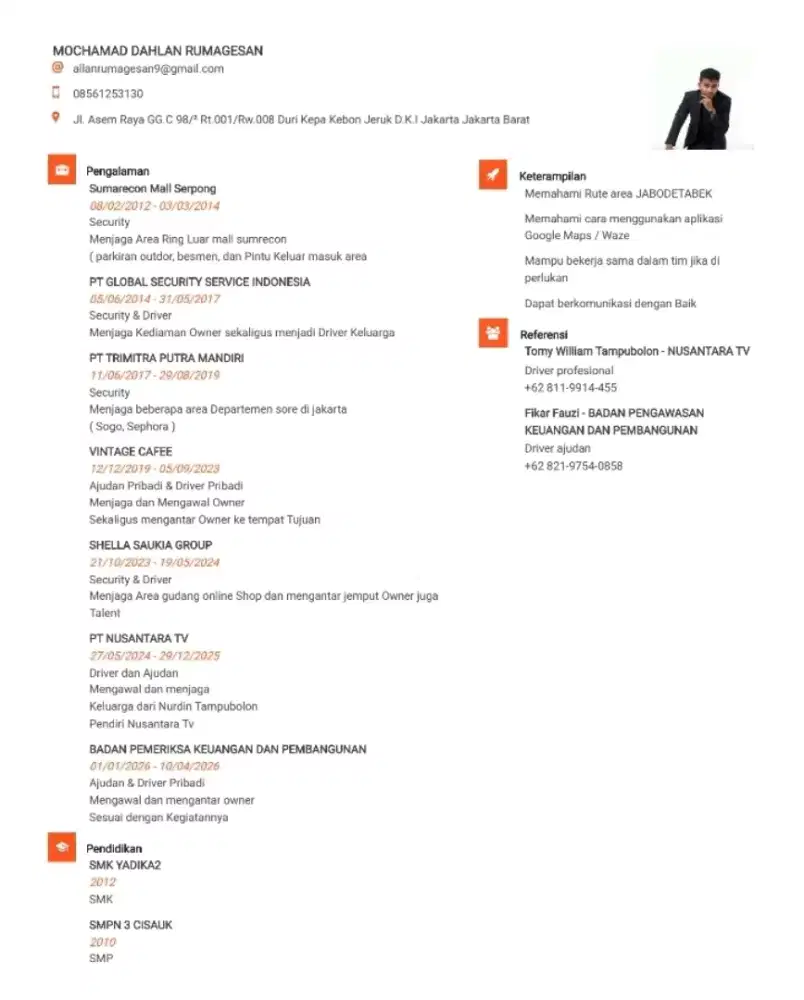 Mencari Lowongan Pekerjaan