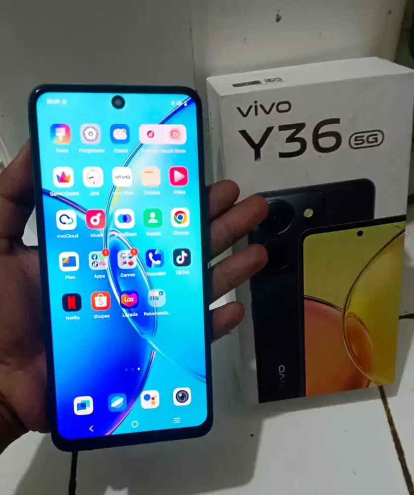 Vivo y36 5g fullset ram 8/256