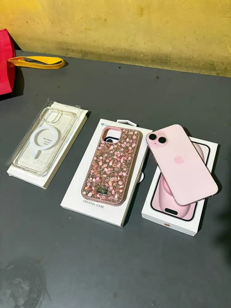 Iphone 15 Pink 128G Second