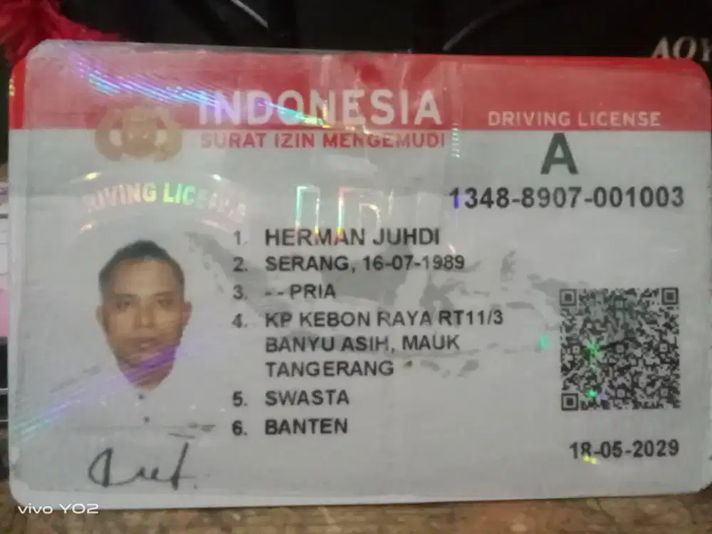 supir /driver panggilan