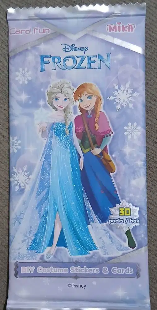 OHSOME CardFun Koleksi Kartu Stiker Karakter Disney Frozen