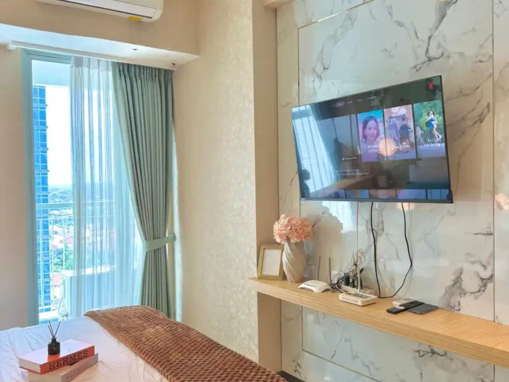 Sewa Harian Anderson Studio Full Furnish Lantai 9, 375K/Hari