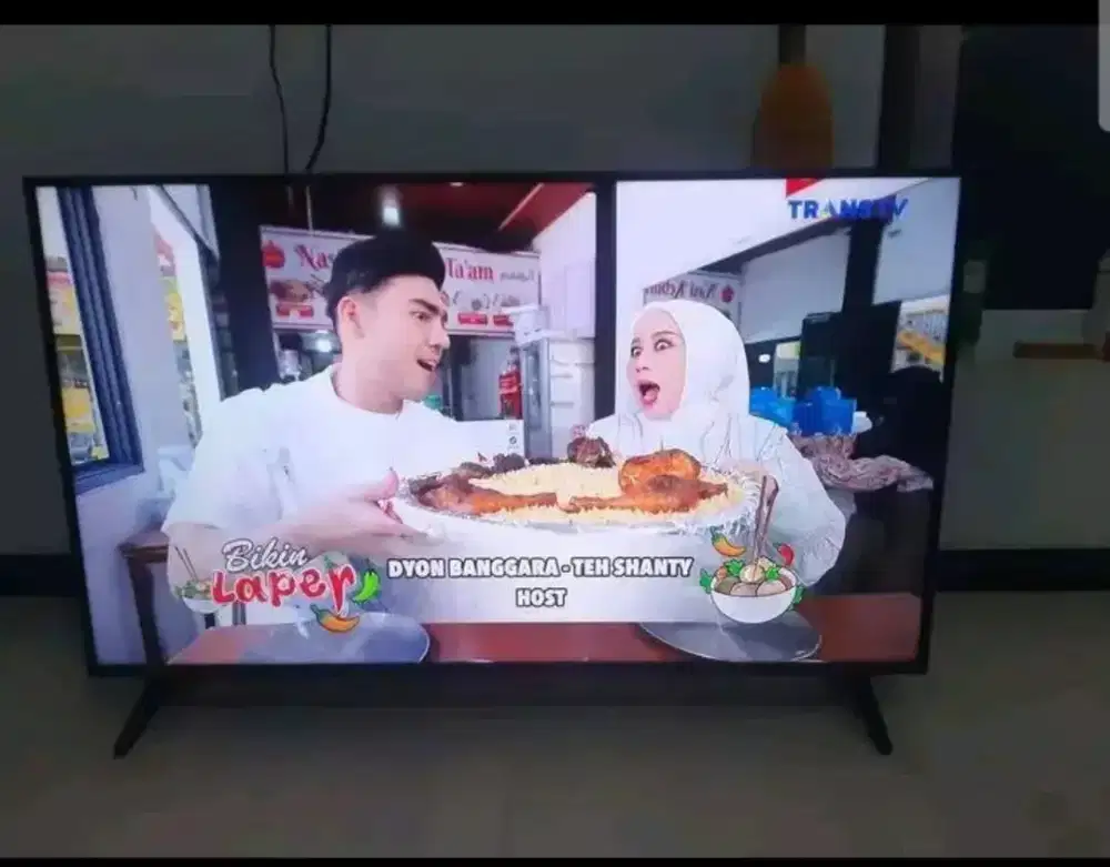 Tv LG 50inch lengkap