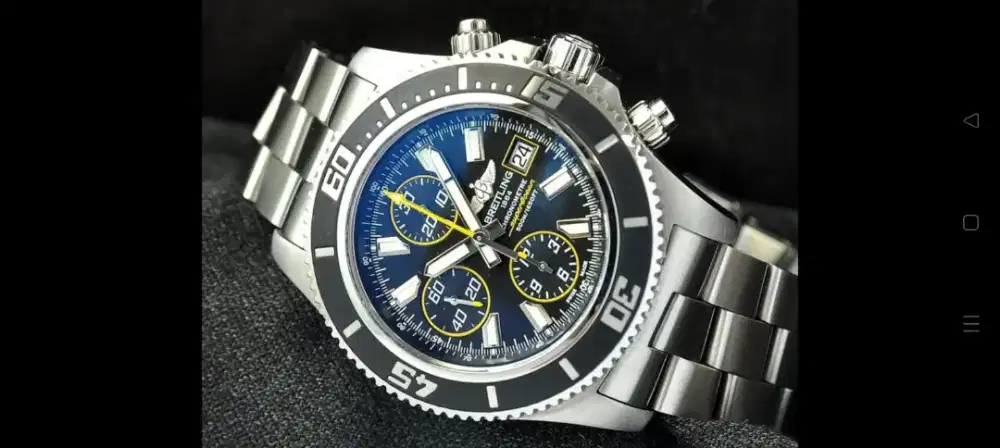 Jam Breitling Superocean Chronograph Tahun 2013  Diameter 44 mm
