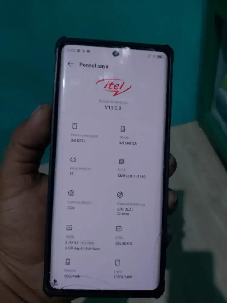 Itel s23+ 8/256 batangan