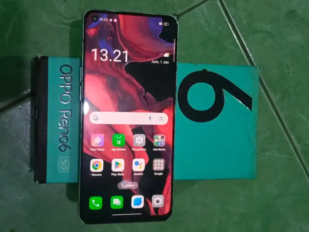Oppo reno6 5g fullset ram 8/256