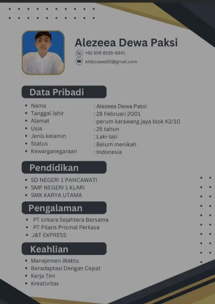 cari kerja daerah karawang