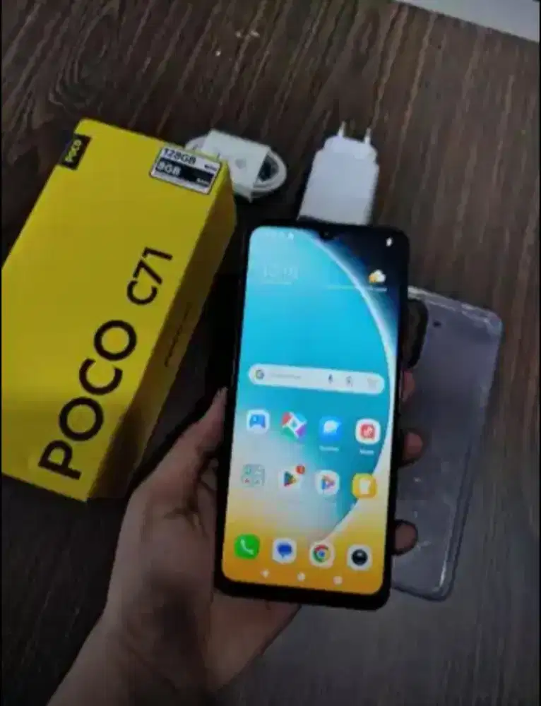Poco C71 Ram 4+4/128 Mulus, Fullset