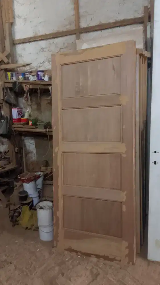 Dijual daun pintu minimalis...full kayu solid