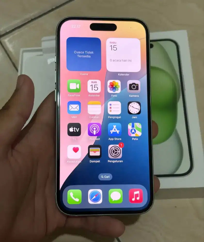 Iphone 15 128 ibox fullset mulus nominus