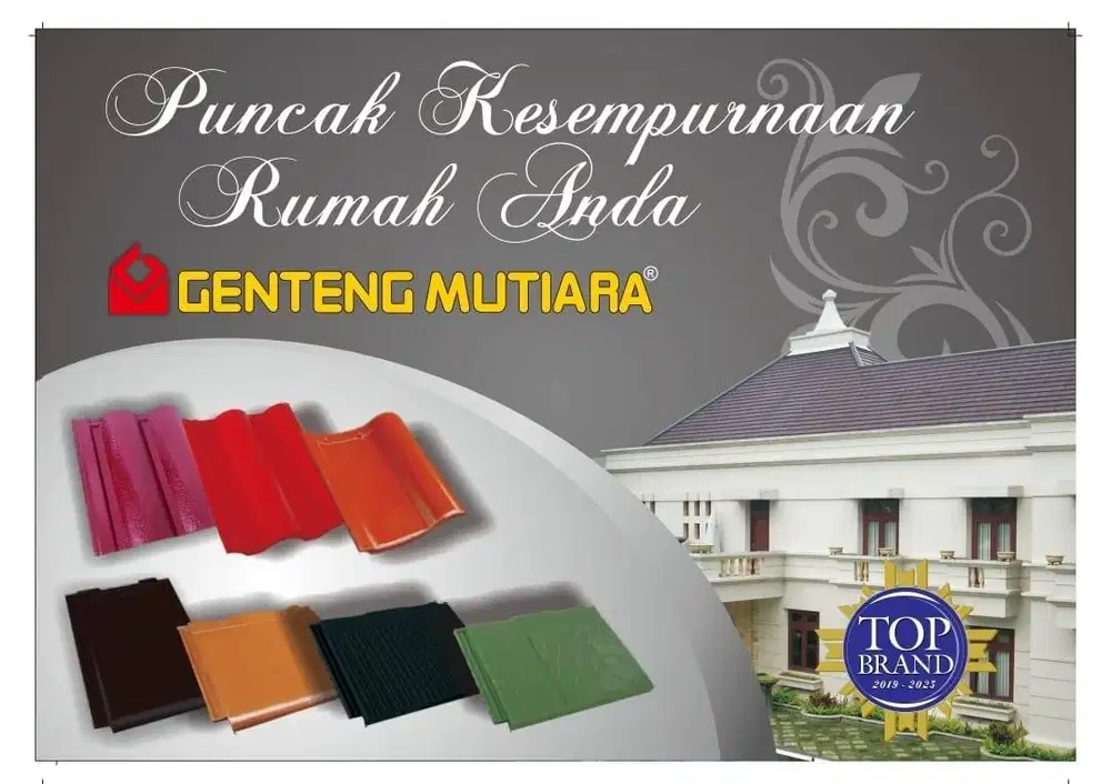 genteng FLAT mutiara Tangerang