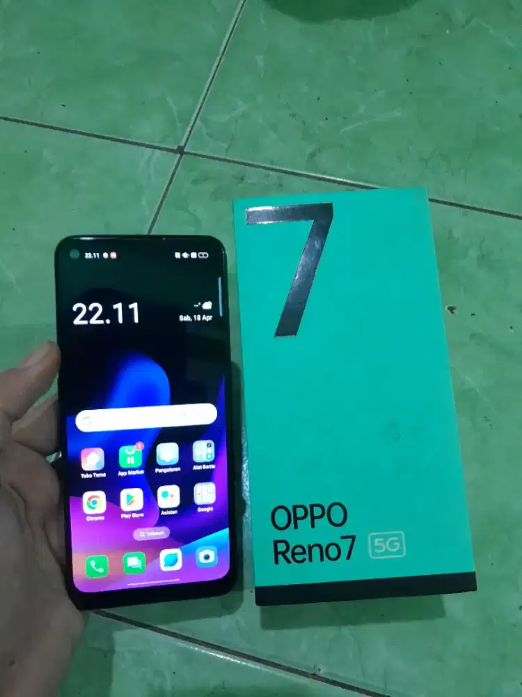 Oppo Reno7 5G Fulset Ram 8