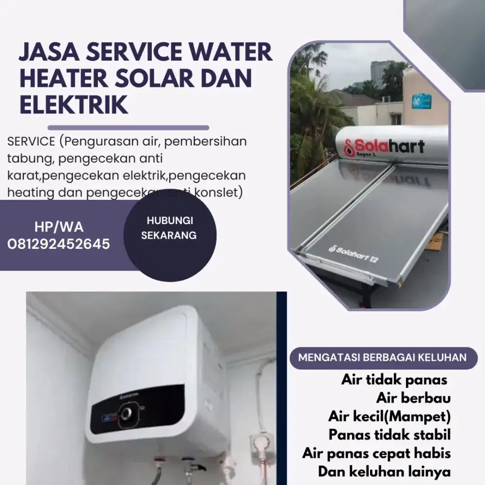 Jasa service water heater jakarta