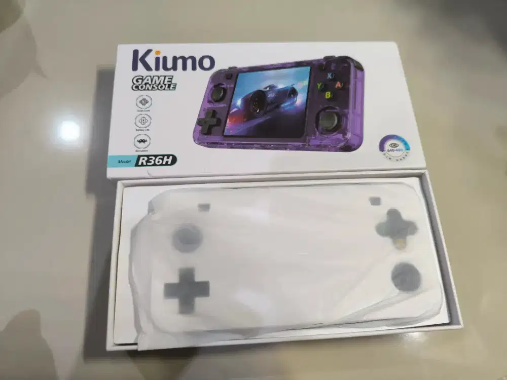 Kiumo R36H Retro Konsol Game Genggam| Emulator PS1/GBA/N64 | 20.000