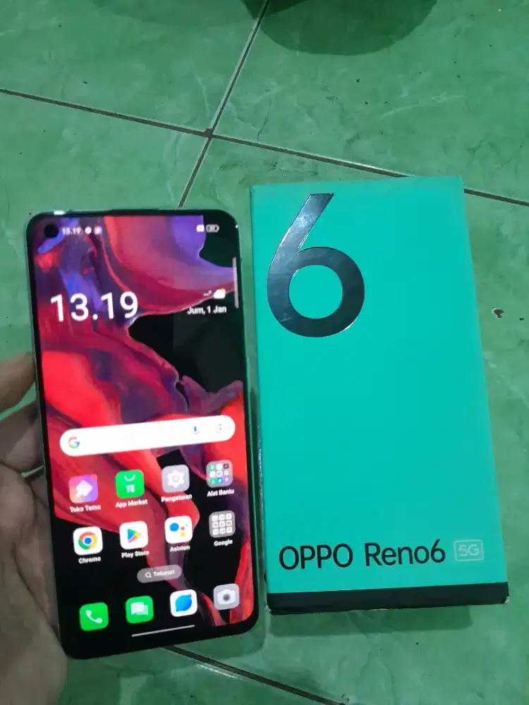 Oppo Reno 6 5G Fulset Ram 8