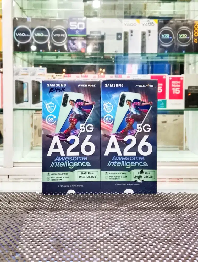 BARU..SAMSUNG A26 5G RAM 8+8/256 SEGEL/GARANSI.
