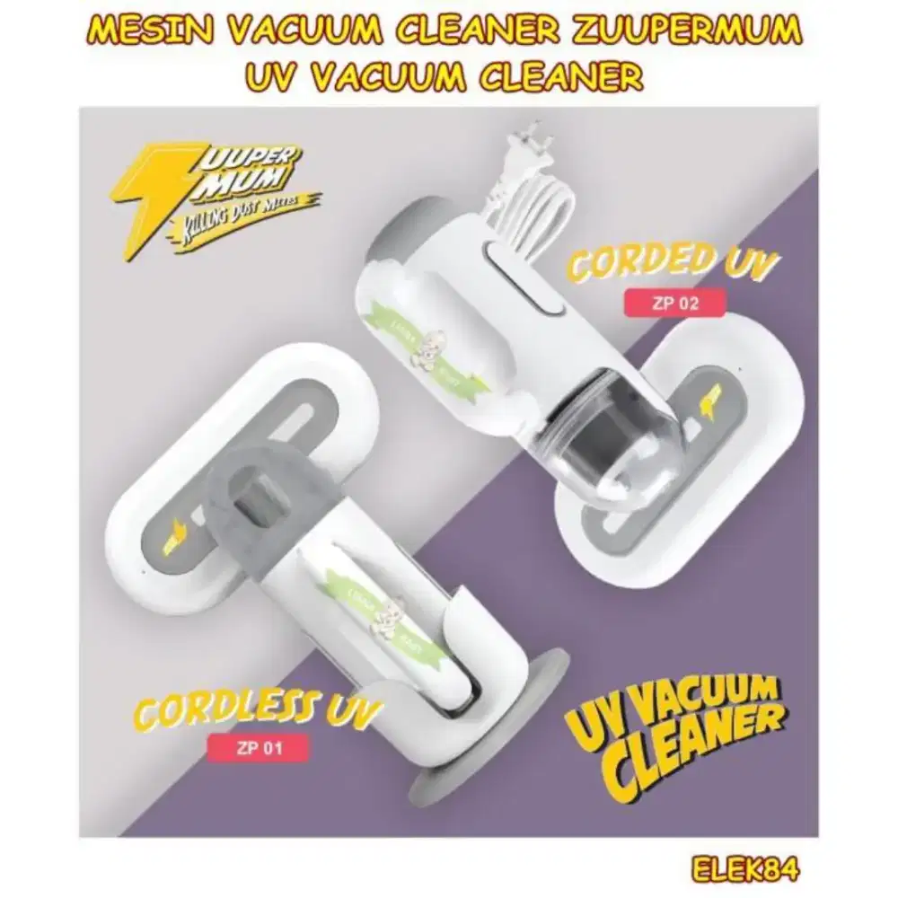 Mesin Vacuum Kasur Ranjang merk ZuuperMum (kabel) Vaccum Vacum
