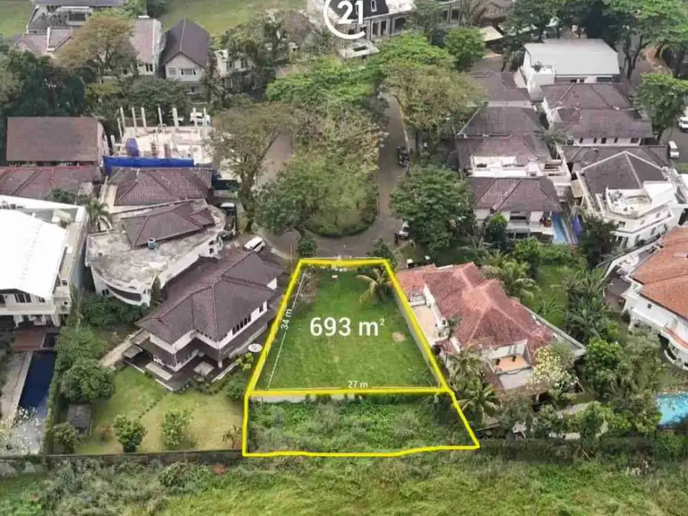 Dijual Tanah Kavling Danau Biru Lippo Central