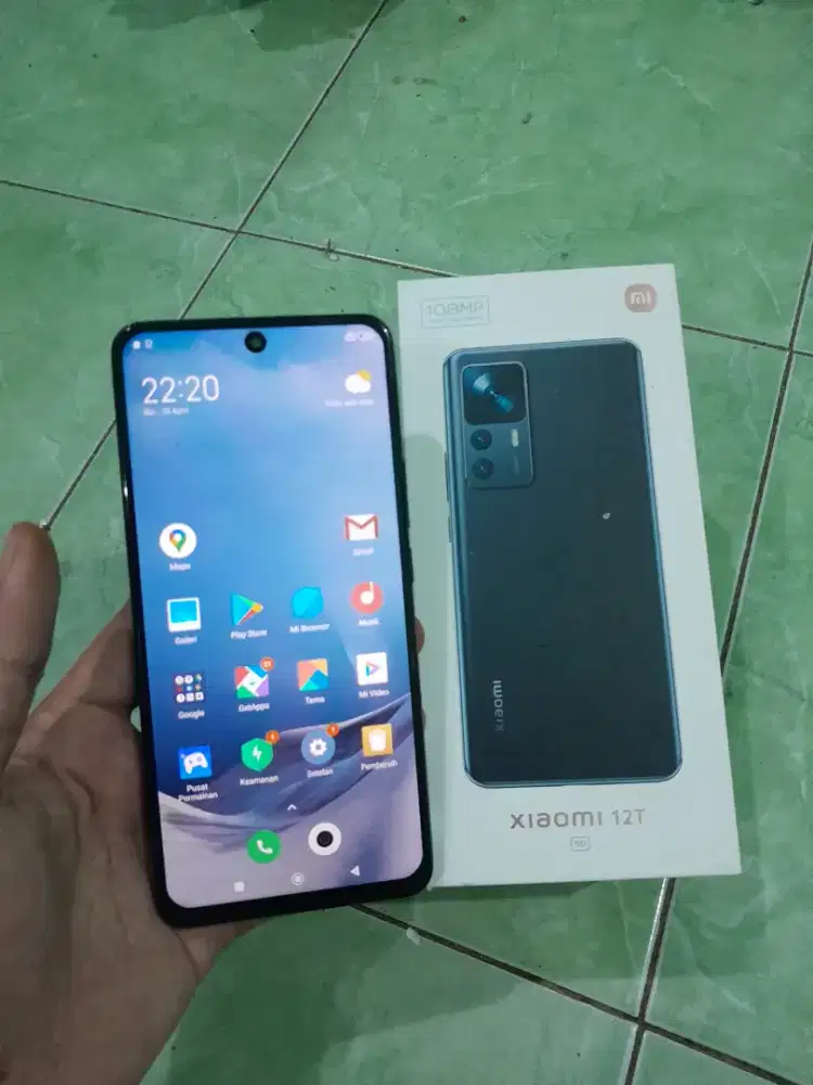 Xiaomi 12T 5G Fulset Ram 8/256
