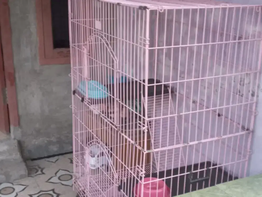 Kandang Premium Octagon Jumbo Tingkat Ukuran XXXL