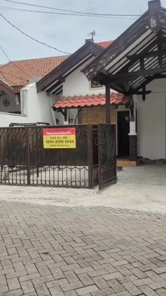 Rumah Kontrakan Dekat Universitas Hang Tuah