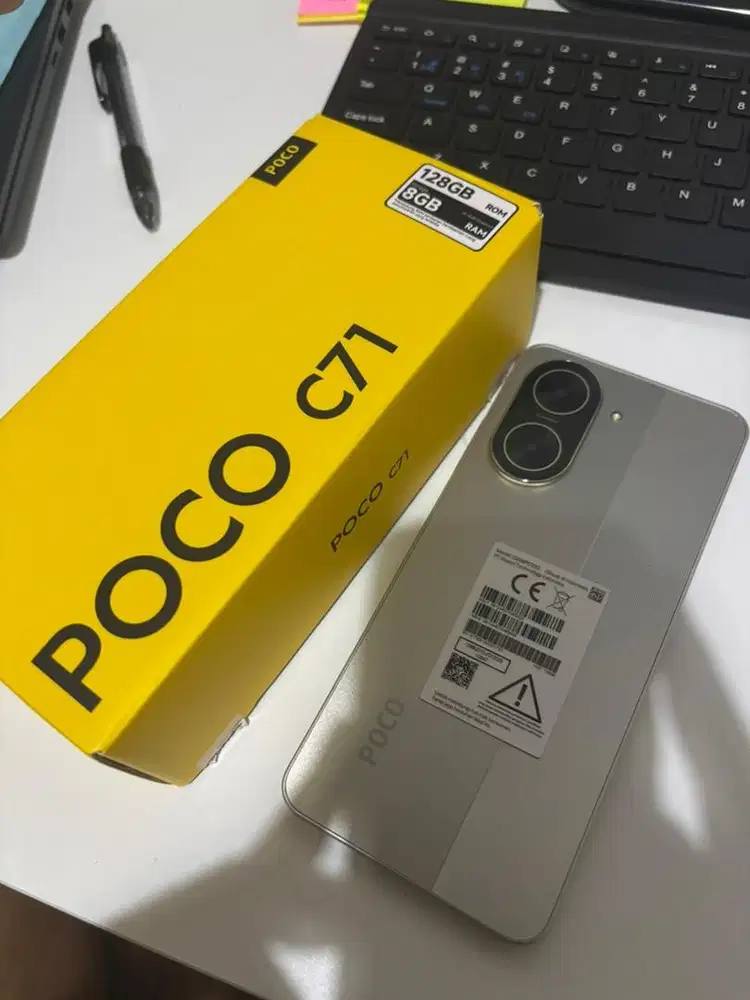 Poco C71 pakai seminggu