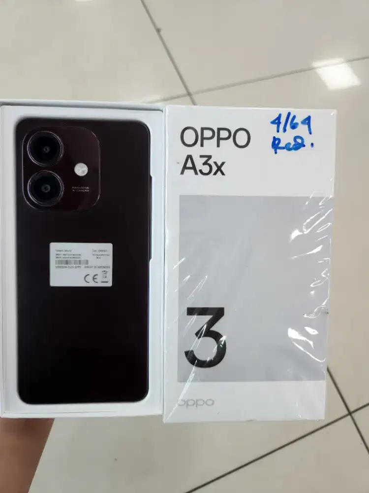 Oppo A3x ram 4+4/64