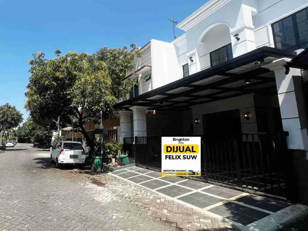 Jual Rumah Baru 2 lt Row Jalan Lebar @ Pondok Mutiara Regency Sidoarjo
