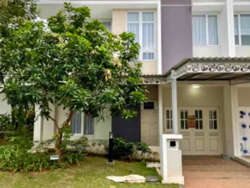 DISEWA CEPAT RUMAH SEMI FURNISH DEKET DANAU CLUSTER VIVALDI SYMPHONIA di GADING SERPONG