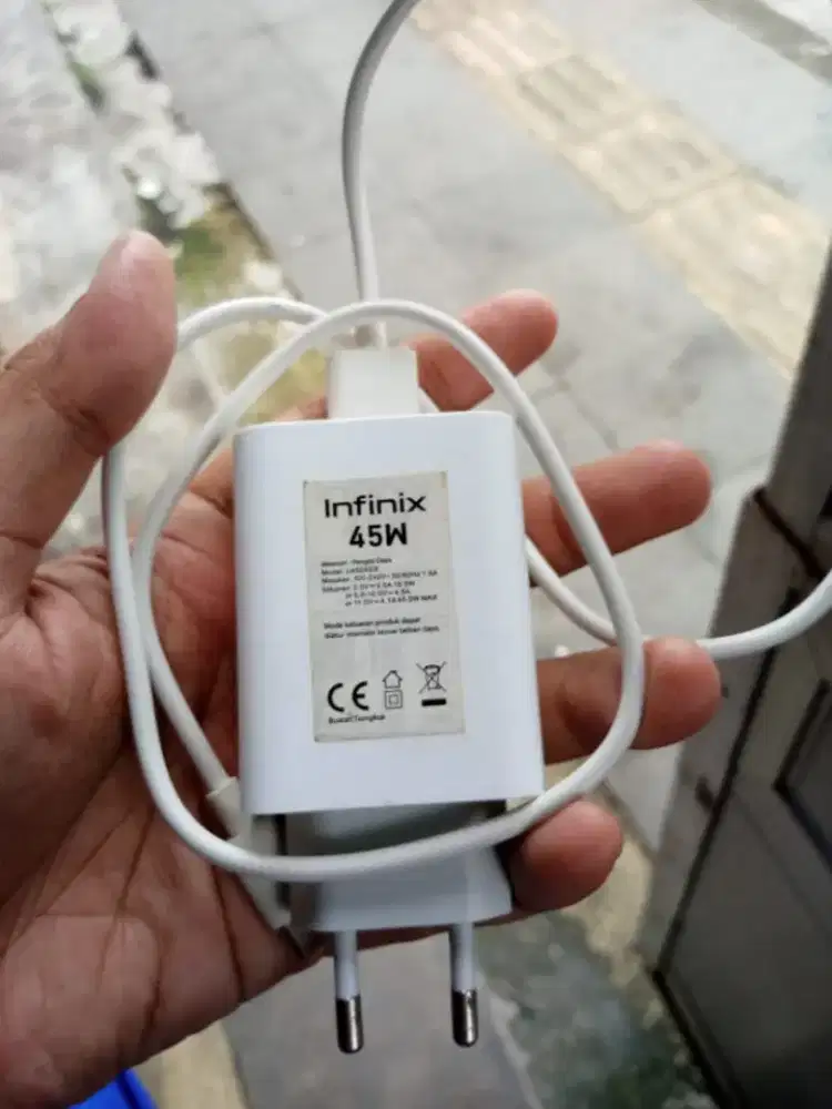 Charger infinix 45watt