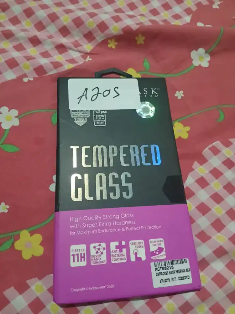 TEMPERED GLASS MASK PREMIUM for Samsung A20