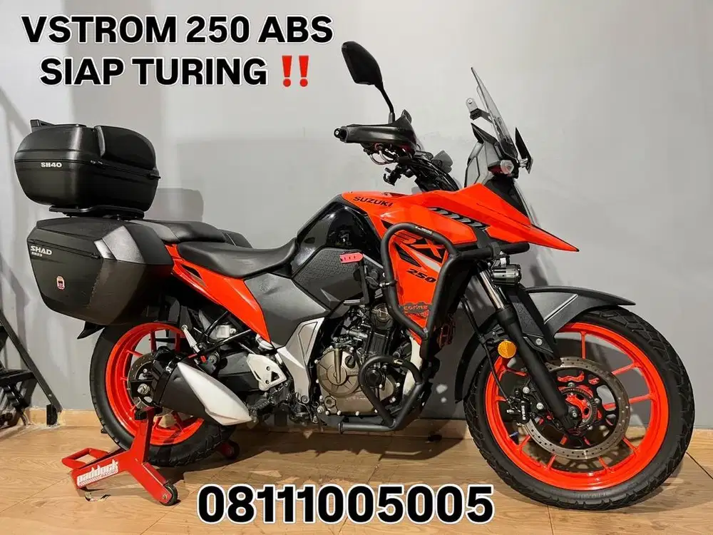 SUZUKI VSTROM 250 ABS SUDAH FULL SPEK TURING BISA TT MOTOR LAIN