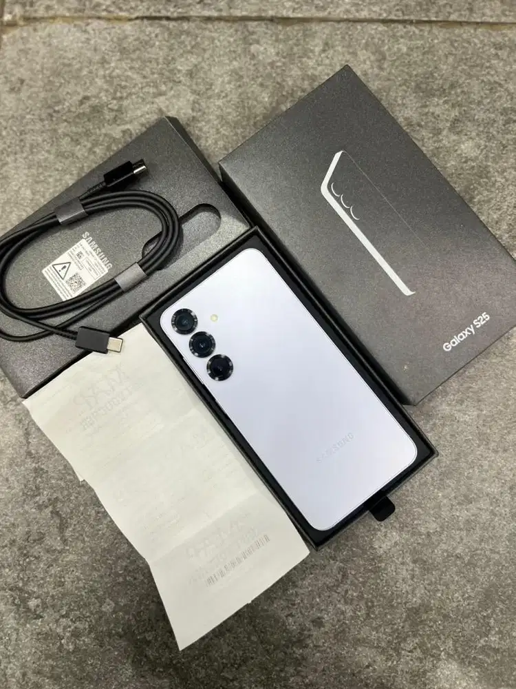 Samsung S25 basic 12/512 SEIN mulus lengkap original