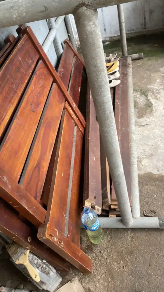 DIJUAL CEPAT RANJANG KAYU UKURAN 1 ORANG