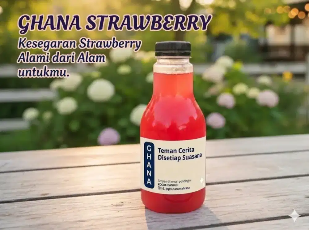 Minuman STRAWBERRY GHANA