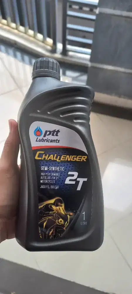 Oli samping PTT Challenger