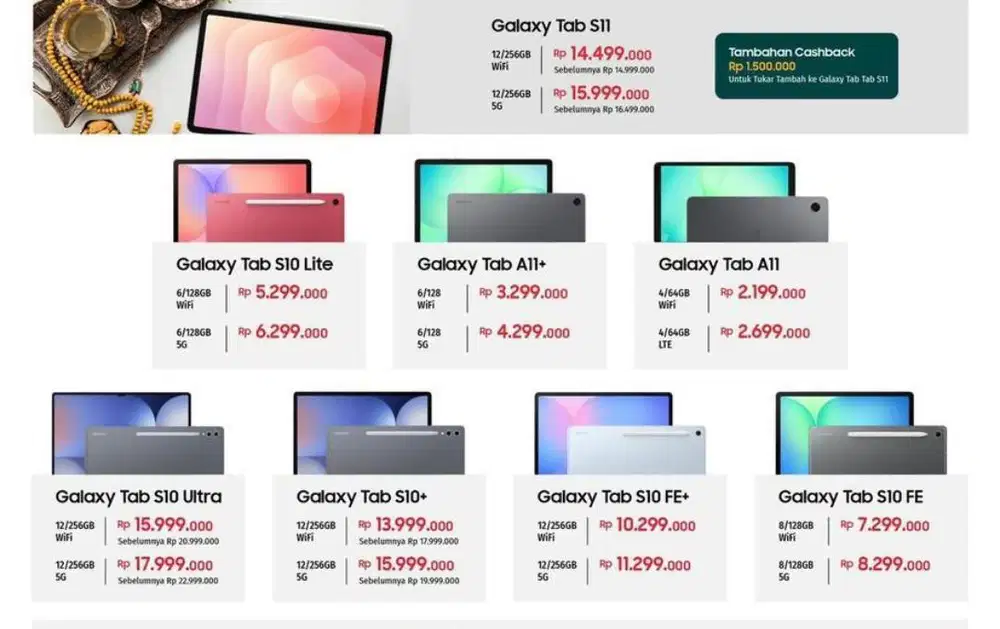 kredit Tablet Samsung Cukup pakai Ktp